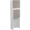 Colavene - BRAVA colonna 210h con portabiancheria e porta lavatrice - 27010 : Finitura colacril - Corda
