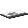 SCARABEO CERAMICHE SCARABEO - ML lavabo in ceramica da incasso o sospeso dx 92x47 cm [bianco lucido] - 3008