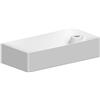 SCARABEO CERAMICHE SCARABEO - SOFT lavabo in ceramica da appoggio o sospeso 45x22cm [bianco lucido] - 1501