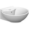 SCARABEO CERAMICHE SCARABEO - SFERA R lavabo in ceramica da appoggio o sospeso Ø40cm [bianco lucido] - 8009R