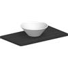 SCARABEO CERAMICHE SCARABEO - CONO lavabo in ceramica da appoggio Ø42cm [bianco lucido] - 8010