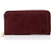 ERMANNO FIRENZE Valentina, Accesorio de Viaje-Billetera Unisex Adulto, Vino, Taglia Unica