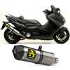 arrow scarico omologato race-tech alluminio c yamaha tmax t-max 530 2013 13