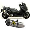 arrow scarico omologato race-tech alluminio c yamaha tmax t-max 530 2015 15