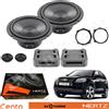 Hertz Evotuning Kit 4 Casse Altoparlanti Hertz CK165 Linea Cento Anteriori per Chevrolet Captiva