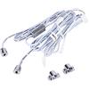STBTECH Interruttore di porta con sensore di movimento DC 12 V/24 V 4 A, luci dell'armadio
