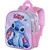 Stitch Disney Stitch - Zaino 3D 31cm per l'asilo o il tempo libero