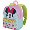 Minni - Minnie Mouse Disney Minni - Zaino con tasca per l'asilo o il tempo libero, 27cm