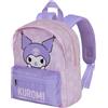 Hello Kitty Kuromi Hello Kitty - Zaino con tasca per l'asilo o il tempo libero, 27cm