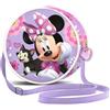 Minni - Minnie Mouse Disney Minni - Borsa a tracolla rotonda, tempo libero