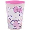 Hello Kitty - Bicchiere 260ml in plastica per bambini, BPA free
