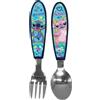 Stitch Disney Stitch e Angel - Posate in metallo, set 2 pezzi