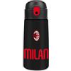 A.C. Milan Seven Milan - Borraccia termica per bambini con cannuccia 460ml