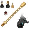 TMZELOA Accessori per scooter e valvola, valvola tubeless e valvola estensore, adattatore per valvola, accessorio per scooter Xiaomi Pro, Mi 3,1s, per scooter Ninebot G30, per Segway Mini, per
