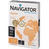 NAVIGATOR CARTA NAVIGATOR organizer 2 Fori A4 80gr 500FG 210X297mm (Conf.5)