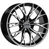 Cerchi in lega Arceo Roma 9.5x19 Black Diamond