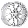Cerchi in lega Arceo Roma 9.5x19 Silver Diamond