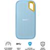 SANDISK EXTREME SSD ESTERNO 1 TB PORTATILE USB-C 3.2 GEN 2 AZZURRO