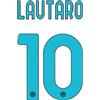 NENCINI SPORT STILSCREEN FC INTER LAUTARO 10 HOME ADULTO 2025/2026 Stampa Ufficiale Giocatore