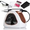 GASHIO® Fresa per unghie in gel | 68 W | Lima elettrica per unghie | Set manicure pedicure elettrico | Fresa per unghie con cavo | Fresa per unghie con pedale | Macchina per unghie | 45,000 giri/min