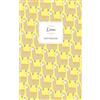 Quick Witted Coconut Llama Notebook - Ruled Pages - 5x8 - Premium Taccuino (Yellow)