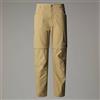 THE NORTH FACE NF0A8BR6LK5 W Exploration Conv Reg Straight Pant - E Pantaloni Sportivi Donna Khaki Stone Taglia 12