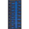 BGS 4117-1 | Modulo per carrelli portautensili 1/3 | vuoto | per BGS 4117