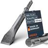 PRESCH SDS plus Scalpello piatto - Tagliente largo 20 mm, estremamente robusto e durevole - Per tutti i lavori di demolizione (lunghezza 140 mm) - Acciaio ad alte prestazioni per colpi potenti