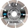 OX Spectrum Contractor - Lama diamantata, 10 mm, multiuso, 115/22,23 mm