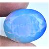 Naturale Blu Fiordaliso Opale Australiano 25.50 CT Ovale Certificato Loose Gemma