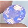 Naturale Viola-Rosa Welo Opale 17.85 CT Ovale Certificato Non Scaldato Loose