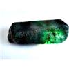 30.60 CT Naturale Verde Colombia Smeraldo Certificato Non Trattato FACET Grezzo