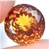 20.85 CT Naturale Padparadscha Zaffiro Rotondo Certificato Perfetto Loose Gemma