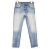 Diesel D-Bazer 081AP Uomo Jeans W29/L30 Affusolato Slavato Cotone Blu Stretch
