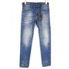 Diesel Jeans Uomo DIESEL D-Bazer 0090D W28/L32 Blu Cotone Stretch Lavati Affusolati