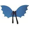 Costume Da Pipistrello Per Bambini 4 Pezzi – Mantello, Bacchetta, Maschera E Cerchietto – Altezza 110 Cm