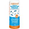 ARDAP bio tonnellate polvere 500g - Anti maggots bio tonnellate - Polvere per bidoni di spazzatura - Contro mosche, larve, parassiti e cattivi odori - Per circa 600l di rifiuti organici