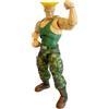 Jada Toys Street Fighter Figura Guile (15 cm) - Personaggio mobile da collezione e action da Street Fighter 2: The Final Challengers, con testa alternativa, mani e accessori, dai 13 anni in su