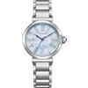 CITIZEN Orologio analogico al quarzo da donna con cinturino in acciaio inox EM1060-87N, argento, misura unica, Bracciale