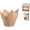 H&H 6324600 Pirottini Cacao In Carta Da Forno, 7 cm, 12 Pezzi
