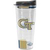 Rico Industries NCAA Georgia Tech Yellow Jackets - GT 623,7 g doppia parete isolata Tritan Classic Tumbler Cup mantiene le bevande fredde e calde, prodotta negli Stati Uniti