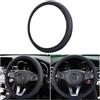 CGEAMDY Coprivolante Auto, Coprivolante in Pelle Microfibra, Copri Volante Antiscivolo Traspirante Durevole, Universale Protezione Custodia Volante Auto per Macchina Autocarri(Nero Blu)
