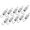 A ABSOPRO Moto Freno Pedale Ritorno Molla 10pz 6cm Argento per Suzuki | Materiale: Acciaio Placcato, Installazione Semplice, Resistente E Durevole, Non OEM, Solo Accessorio