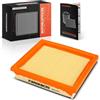 Frankberg Filtro aria Cartuccia filtrante Compatibile con Micra III K12 1.2 16V Note E11 NE11 1.4 Micra II K11 1.0i 16V Micra III K12 1.4 16V Micra C+C III K12 1.4 16V Replace# 16546-41B00,N101025