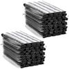 ETOPARS 100 Pezzi Striscia di Riparazione di Pneumatici Tubeless Foratura Stringhe Kit Gomma Cancellare Strumento Recupero Rapido Auto Nero 100mm x 6mm