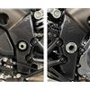 Resin Bike Adesivi Moto Compatibile con GSX-S 1000 2021-2026 Blu Miami. Protezione Battitacco Moto da Urti e Graffi. Kit Adesivi 3D Resinati - Made in Italy