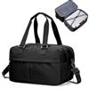 HPLQQ Borsone da Viaggio Donna Bagaglio a Mano Ryanair 40x30x20, Borsa Sportiva Borsone da Palestra, Borsa da Weekend, Ospedale Parto, Danza Espandibile,B02-Nero