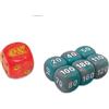 BB-Toy-Trades Compatibile con PKM TCG Elite Top Trainer Set di dadi con marchio BB-Toy-Trades (Carmesina e viola - Koraidon)
