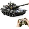 Supdex Carro armato radiocomandato da 1/24 RC, Cina 99, giocattolo radiocomandato, telecomando da 2,4 GHz, modello carro armato con spia di controllo della vita, per bambini dai 6 anni in su, ragazzi