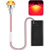 DIELIANHUA Mini Luce LED, Micro Luci LED per Casa Delle Bambole, Luci LED in Miniatura, Mini Luci LED a Batteria, Vetrine, Fai Da Te Modellismo